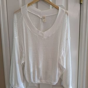 We the free summer sweater